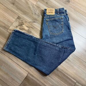 Vintage Levi‎ 550 Blue Denim Casual Jeans Men 36x31
